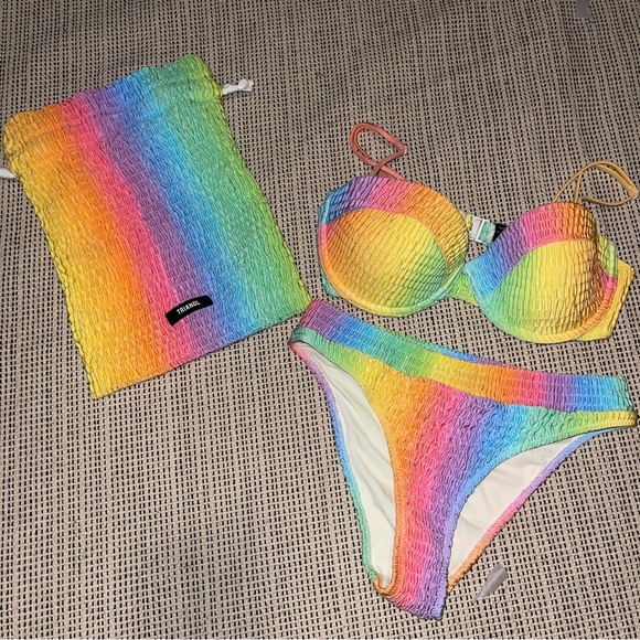 Triangl | REMI Rainbow Bikini Set - Picture 2 of 6